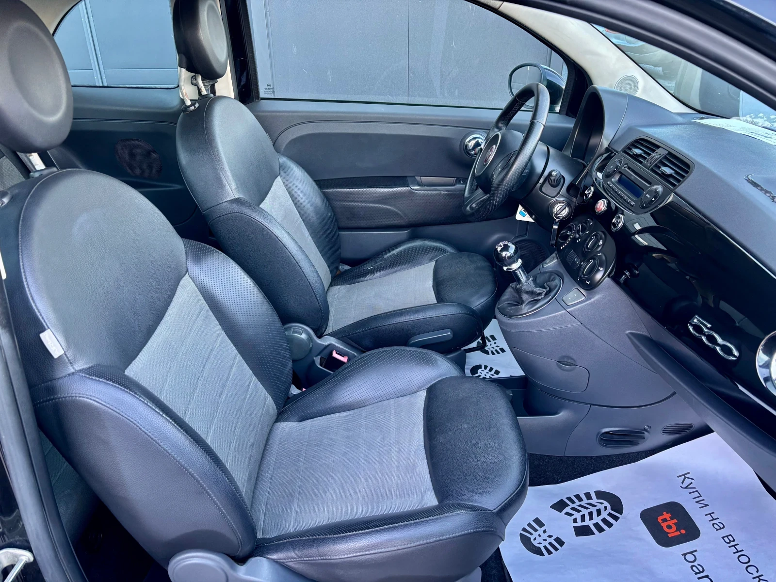 Fiat 500 1.2i, снимка 13 - Автомобили и джипове - 55853464
