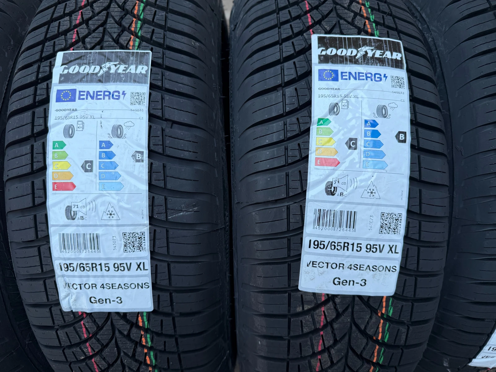 Гуми Летни 195/65R15, снимка 2 - Гуми и джанти - 55583244