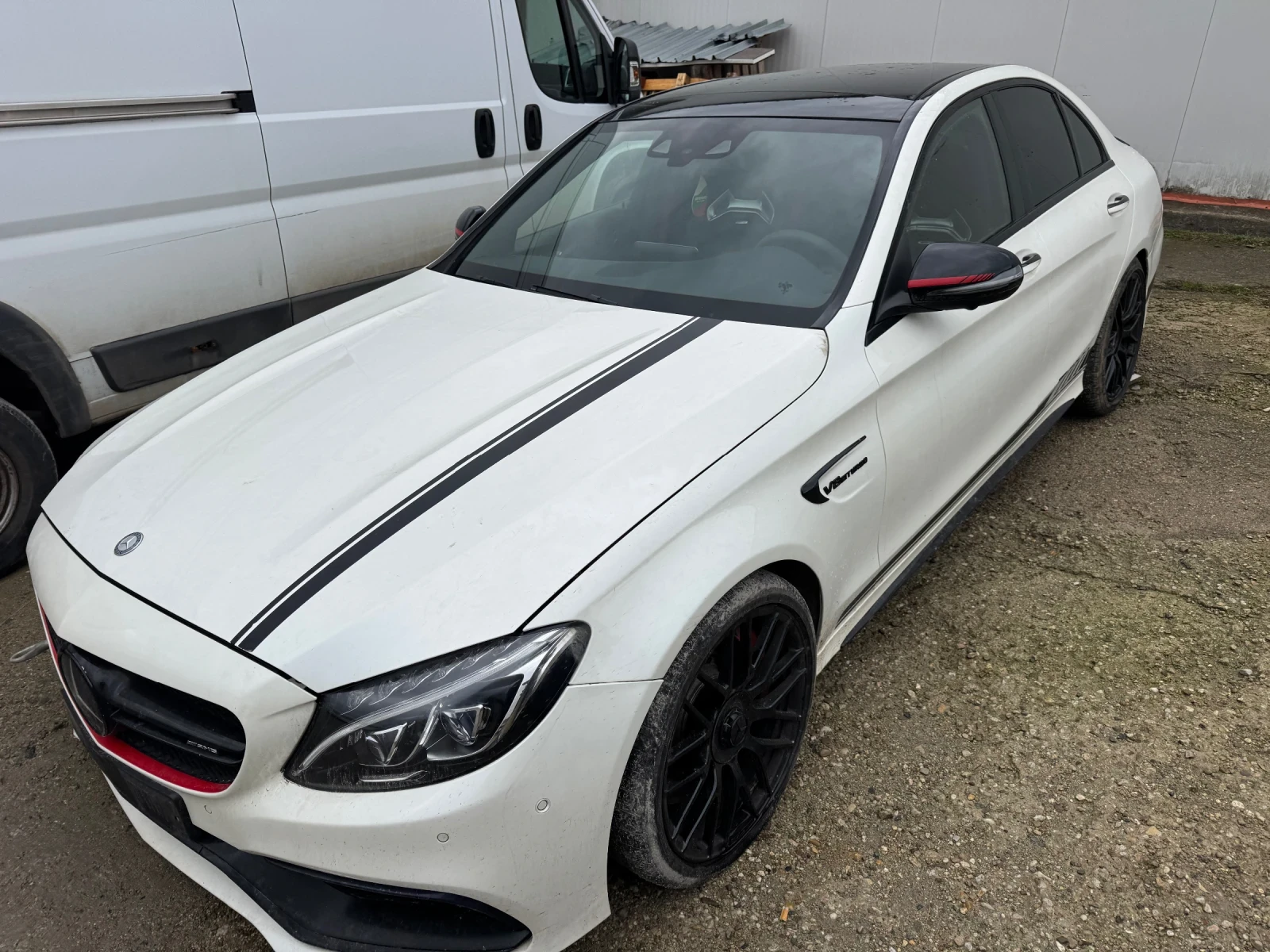 Mercedes-Benz C 63 AMG Edition 1 3 бр НА ЧАСТИ - изображение 2