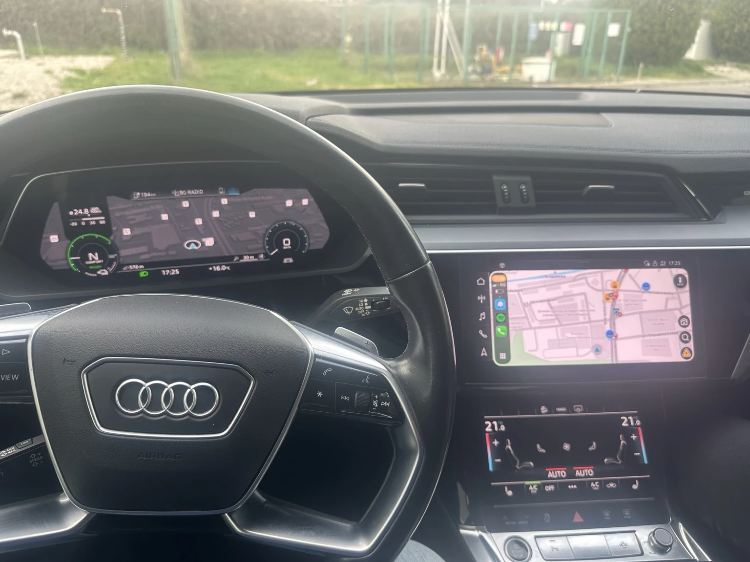 Audi E-Tron 55 QUATTRO 95KWH SOH-92%, снимка 4 - Автомобили и джипове - 54231148