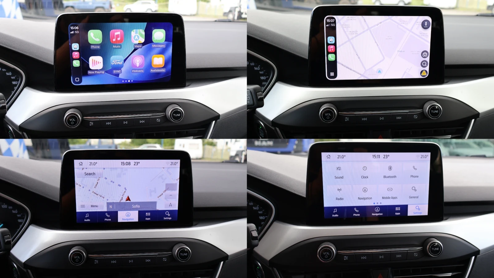 Ford Focus 2.0 TDCI Ecoblue 150 К.С Keyless Нави Дистроник, снимка 15 - Автомобили и джипове - 54632613