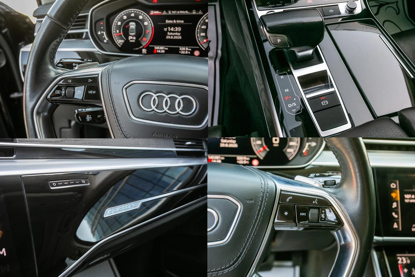 Audi A8 Audi A8 D5* 55 TFSI QUATTRO* LONG* МАСАЖ* ХЕДЪП, снимка 15 - Автомобили и джипове - 55943677