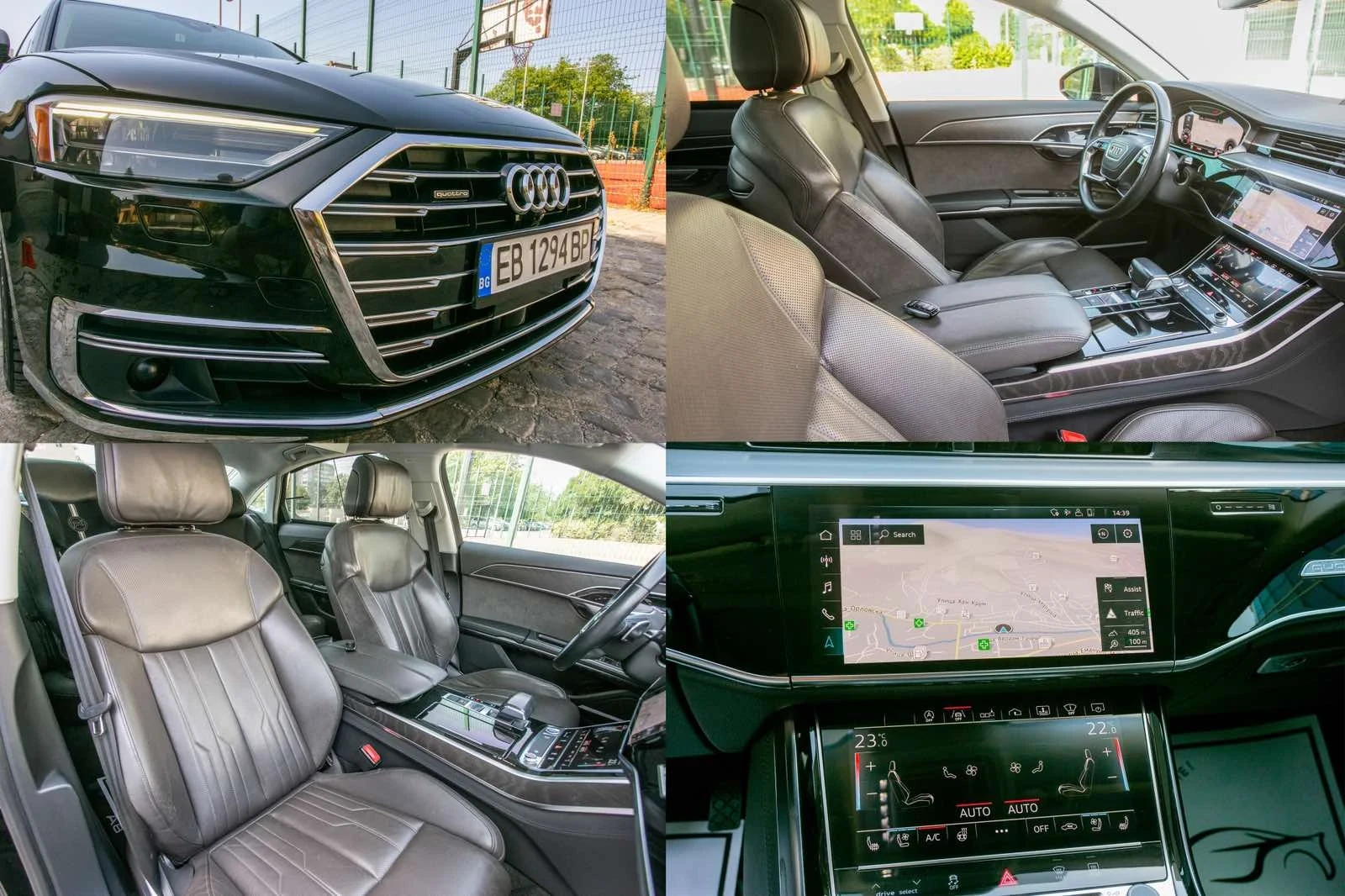 Audi A8 Audi A8 D5* 55 TFSI QUATTRO* LONG* МАСАЖ* ХЕДЪП, снимка 16 - Автомобили и джипове - 55943677