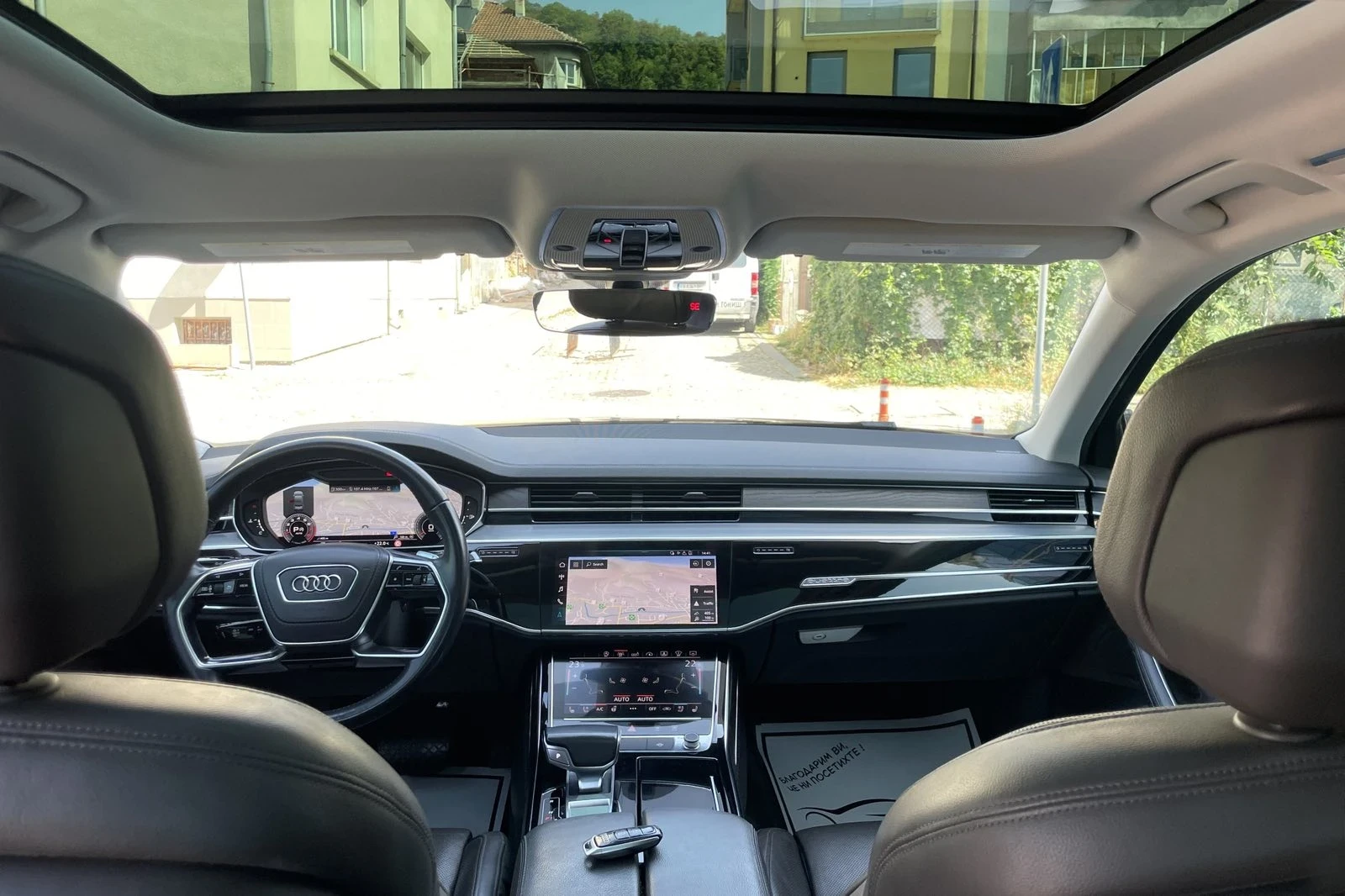 Audi A8 Audi A8 D5* 55 TFSI QUATTRO* LONG* МАСАЖ* ХЕДЪП, снимка 12 - Автомобили и джипове - 55943677