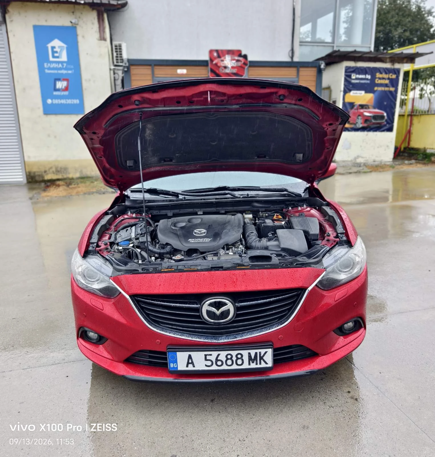 Mazda 6 2.2d SKYAUTIVE, снимка 14 - Автомобили и джипове - 56068505