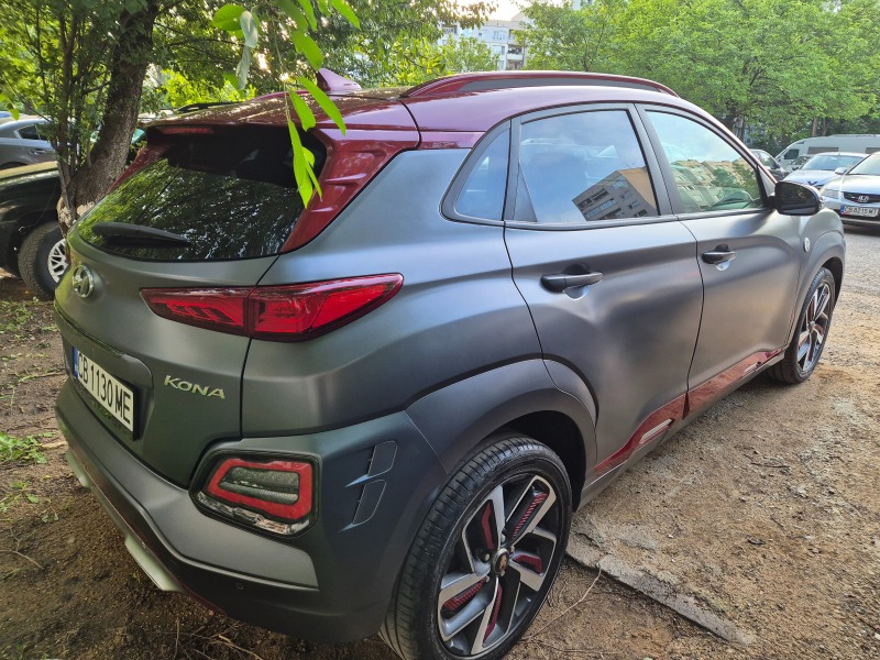Hyundai Kona Iron Man 2019 1.6 T-GDi  , снимка 9 - Автомобили и джипове - 45868891