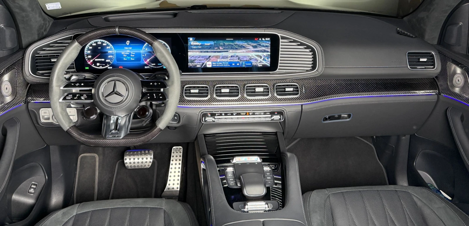 Mercedes-Benz GLS 63 AMG 4Matic+ * Face* Carbon* Pano* HuD* Burmester - изображение 10