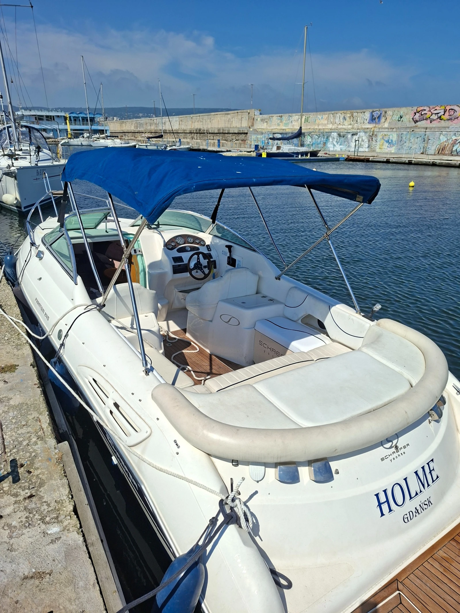Моторна яхта Schachner Schaefer Phantom 245, снимка 4 - Воден транспорт - 54548525