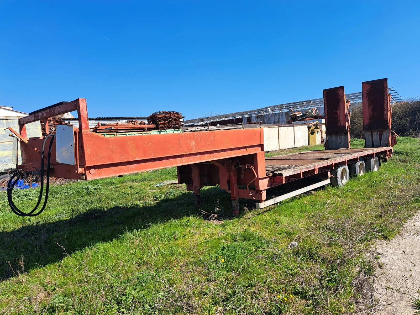 Полуремарке Meiller Mitteltal , снимка 5 - Ремаркета - 54187934