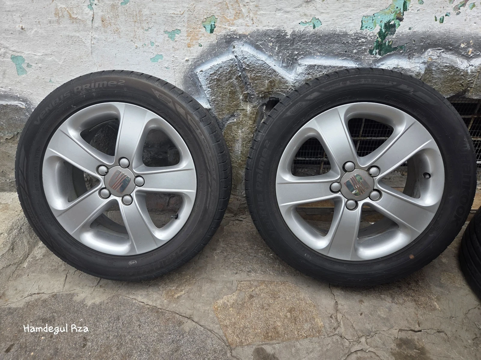 Гуми с джанти Hankook 205/50R12, снимка 7 - Гуми и джанти - 54941804