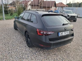 Skoda Superb 2.0, 280 к.с. бензин, автоматик, 4х4, черен мат, снимка 6
