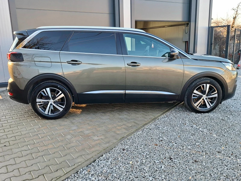 Peugeot 5008 2.0HDI GTline 7мес, НАВИ 360  ПОДГР. ОБДУХ. KEYLE, снимка 3 - Автомобили и джипове - 52869540