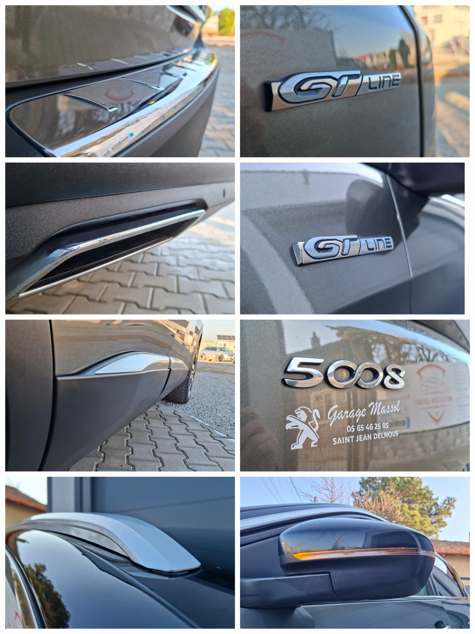 Peugeot 5008 2.0HDI GTline 7���, ���� 360  �����. �����. KEYLE | Mobile.bg � ����������� 12
