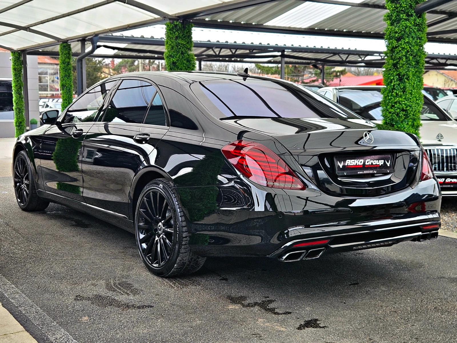 Mercedes-Benz S 500 L/AMG/4M/TVx3/DISTR/PANO/ВАКУУМ/ОБДУХ/МАСАЖ/LIZING, снимка 7 - Автомобили и джипове - 54036671