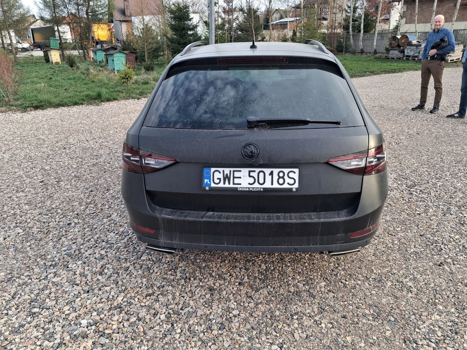 Skoda Superb 2.0, 280 к.с. бензин, автоматик, 4х4, черен мат, снимка 5 - Автомобили и джипове - 54360016