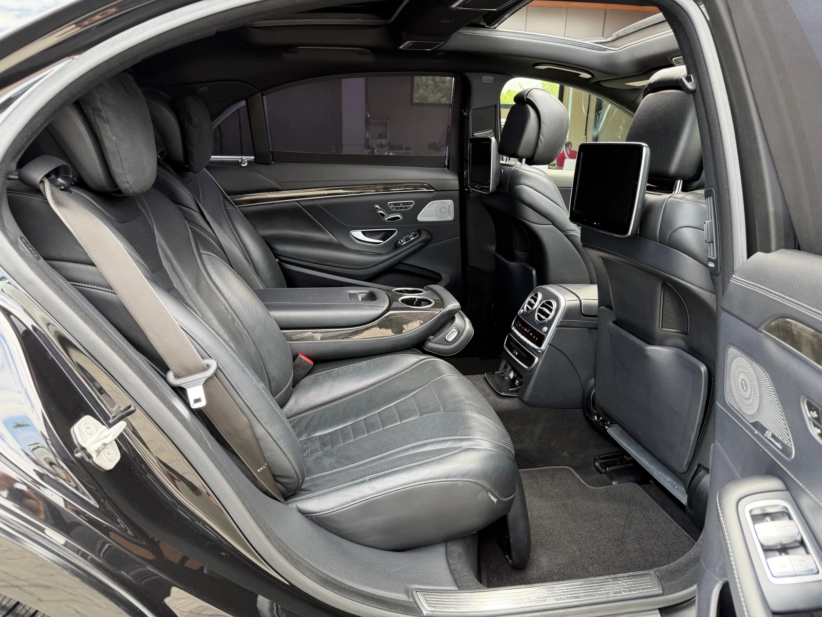 Mercedes-Benz S 500 4-Matic Long -3xTV-PANO#MASAJ#OBDUH#Cam360#KeyLess, снимка 13 - Автомобили и джипове - 55143242