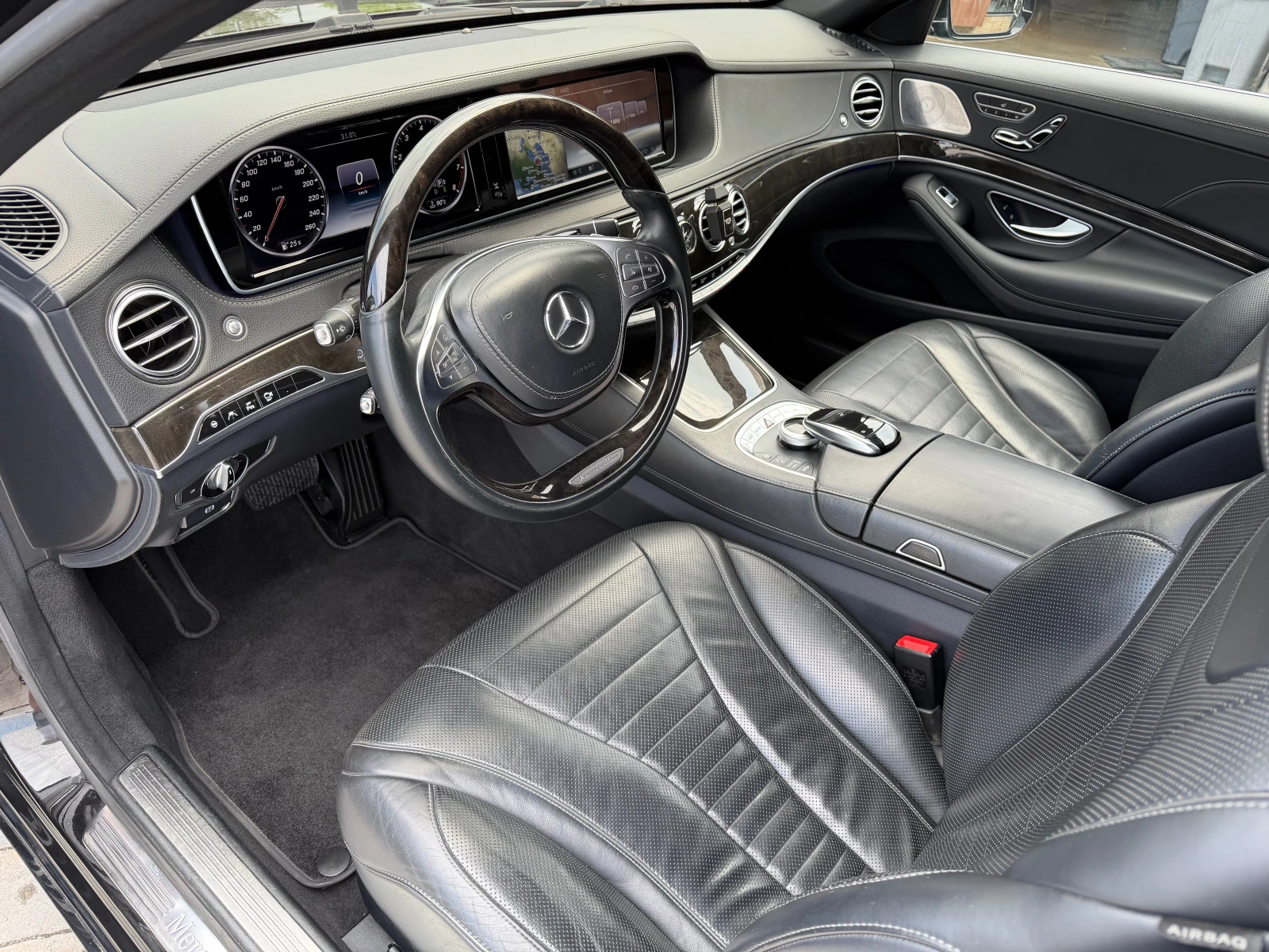 Mercedes-Benz S 500 4-Matic Long -3xTV-PANO#MASAJ#OBDUH#Cam360#KeyLess, снимка 8 - Автомобили и джипове - 55143242