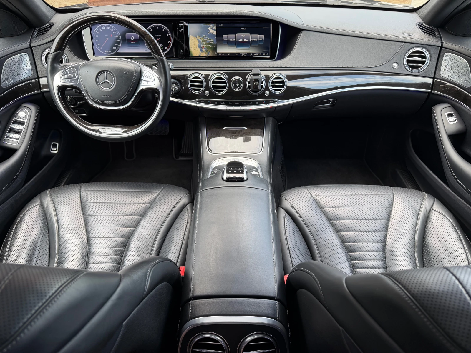 Mercedes-Benz S 500 4-Matic Long -3xTV-PANO#MASAJ#OBDUH#Cam360#KeyLess, снимка 9 - Автомобили и джипове - 55143242