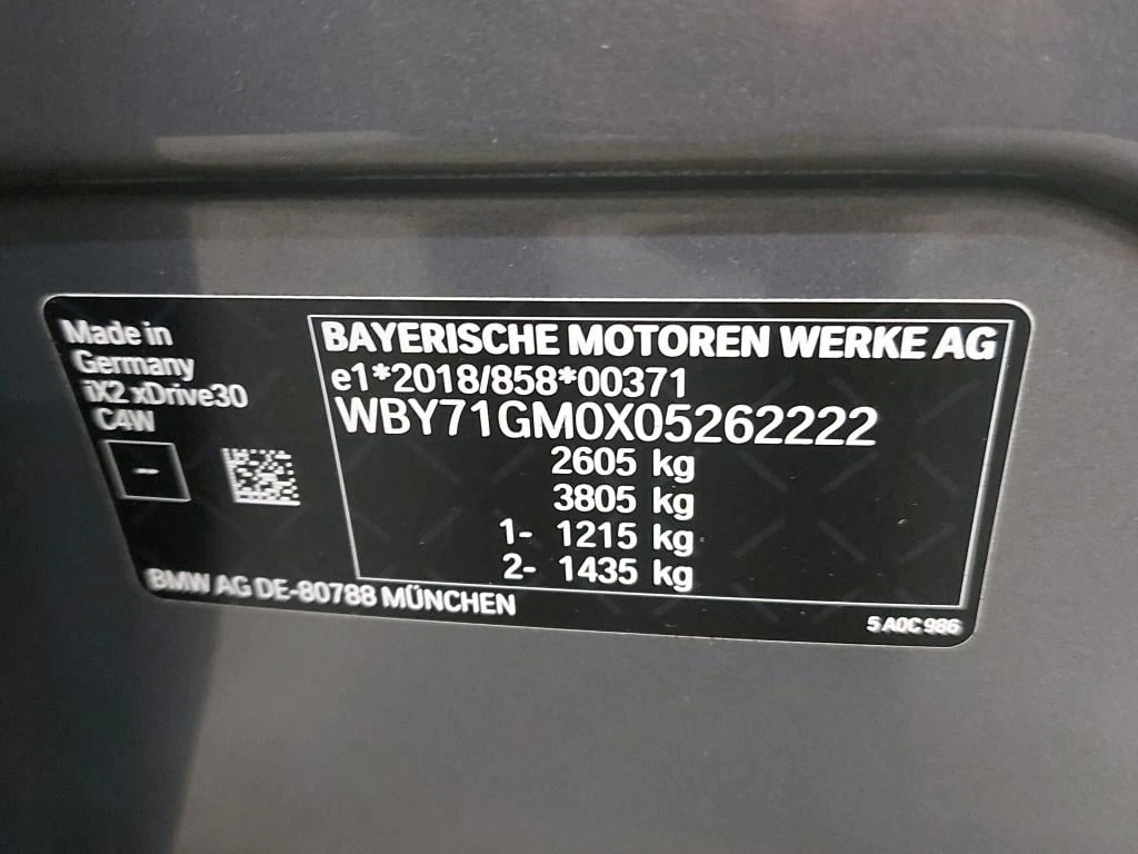 BMW iX2 xDrive30 LED Navi, снимка 9 - Автомобили и джипове - 56724132