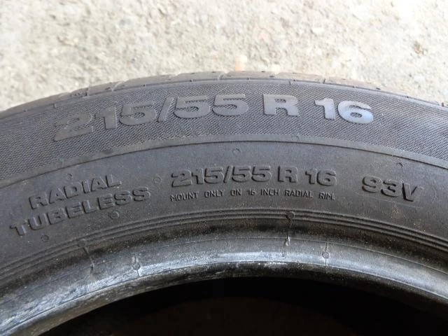 Гуми Летни 215/55R16, снимка 9 - Гуми и джанти - 15829258