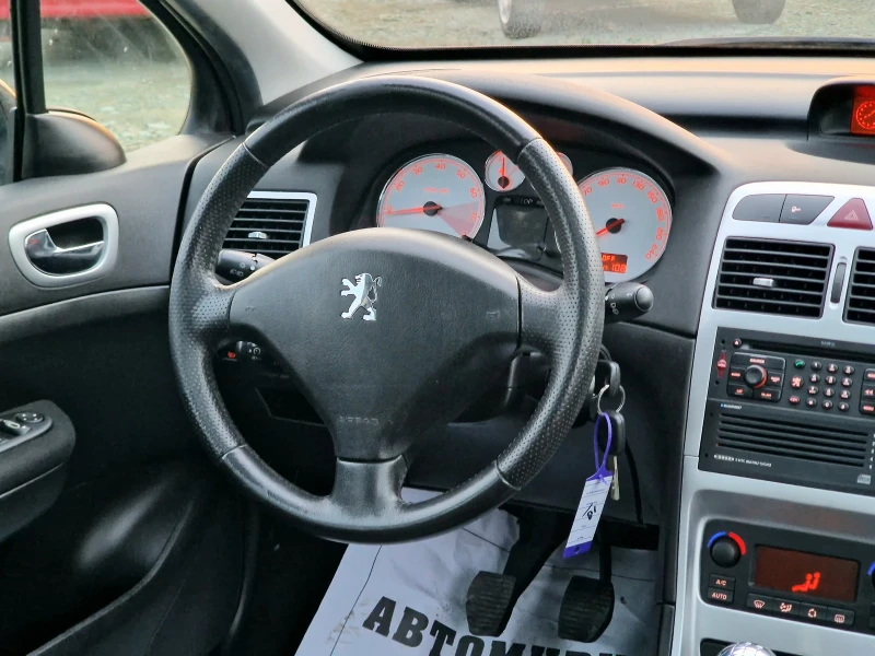 Peugeot 307 1.6* 109* TOP, снимка 11 - Автомобили и джипове - 49486925