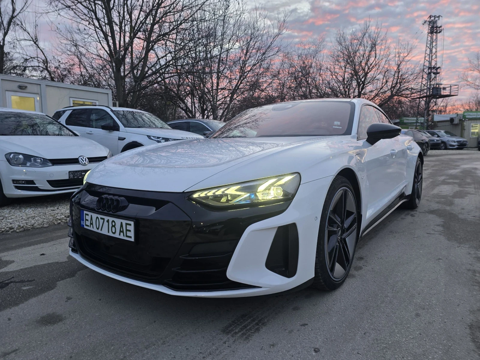 Audi E-Tron GT RS Head-up Laser Quattro Гаранция, снимка 1