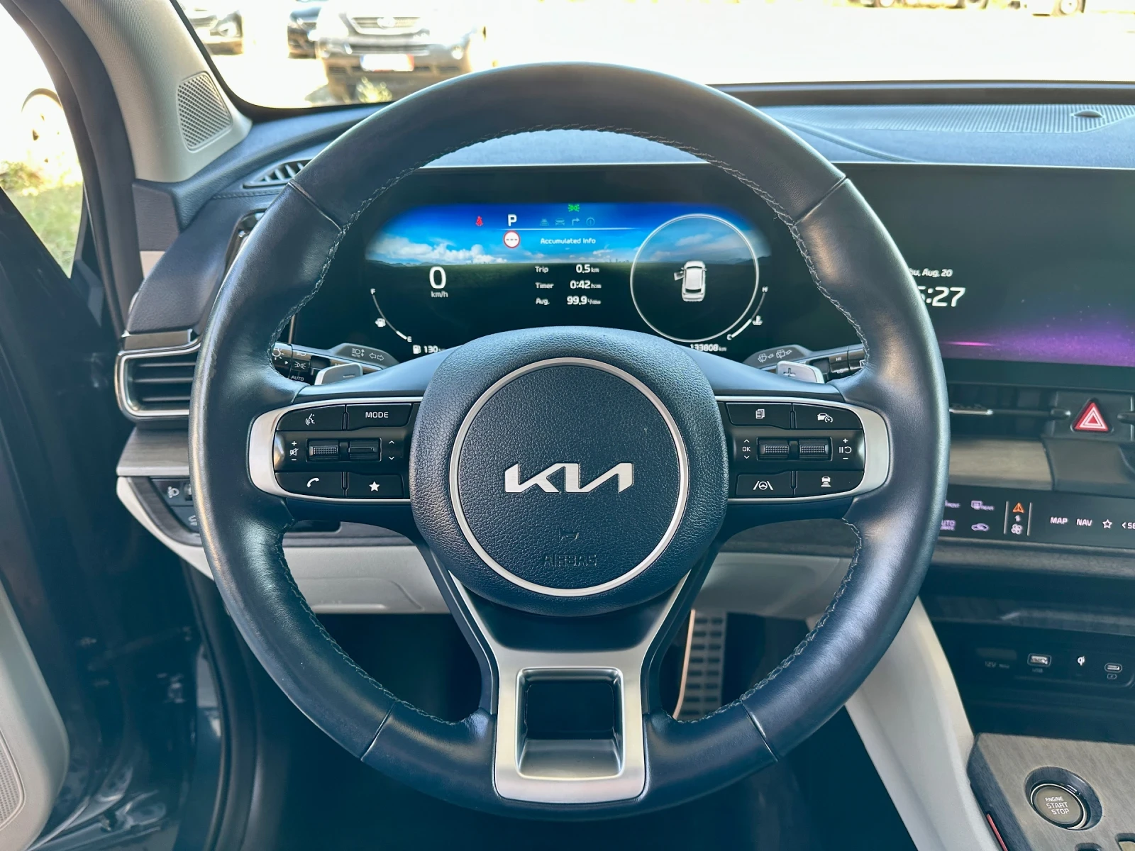 Kia Sportage 2.0 ГАЗ, X- LINE, KRELL, 360 КАМЕРА, AMBIENT LIGHT, снимка 12 - Автомобили и джипове - 55742058