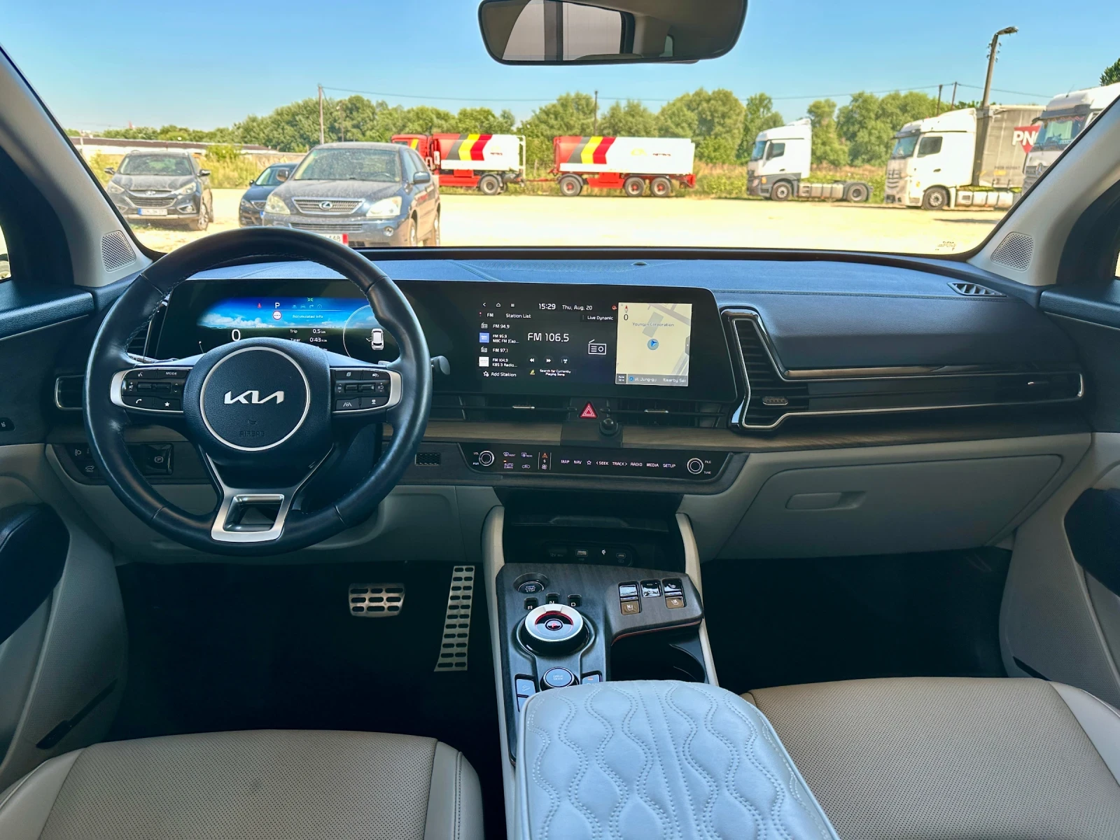 Kia Sportage 2.0 ГАЗ, X- LINE, KRELL, 360 КАМЕРА, AMBIENT LIGHT, снимка 11 - Автомобили и джипове - 55742058