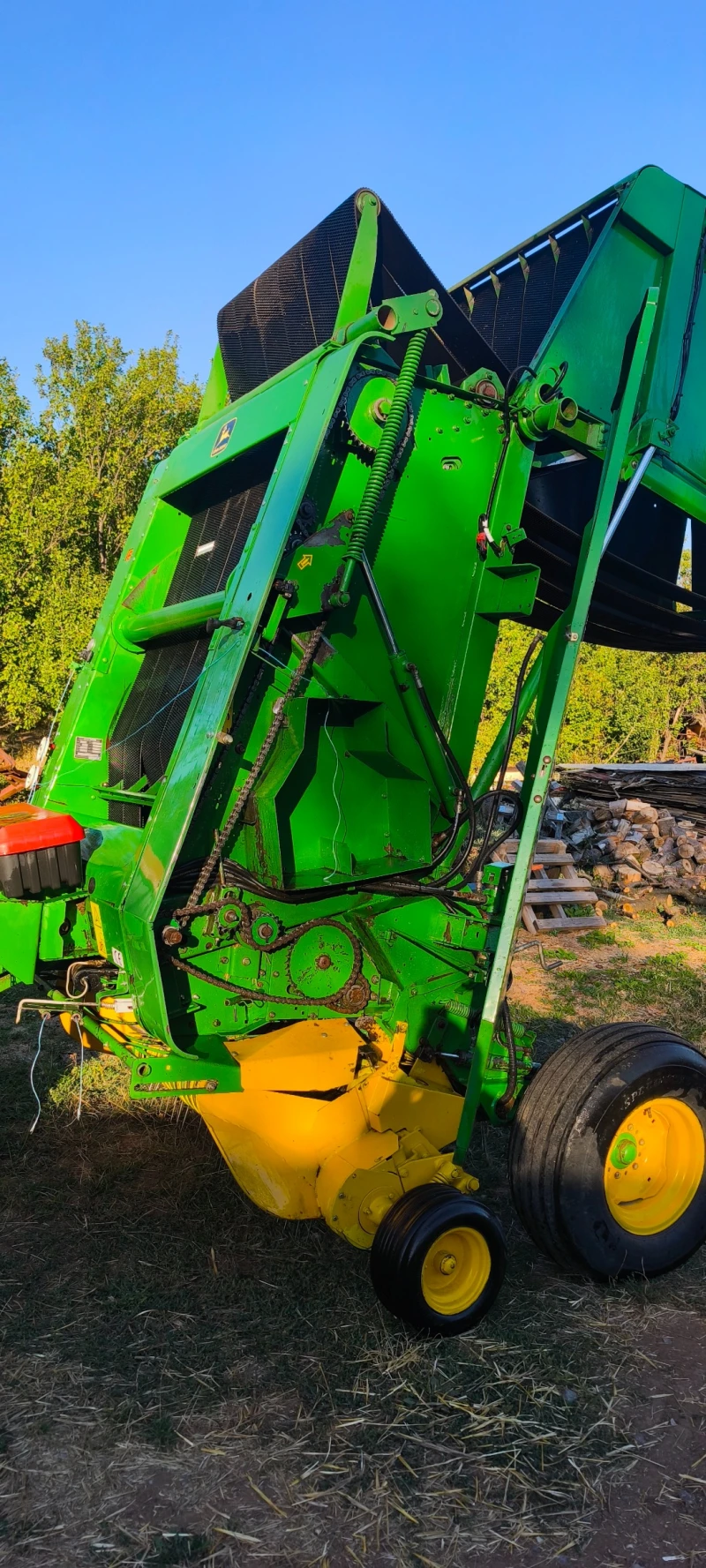 Балировачка John Deere 590 , снимка 4 - Селскостопанска техника - 51528406