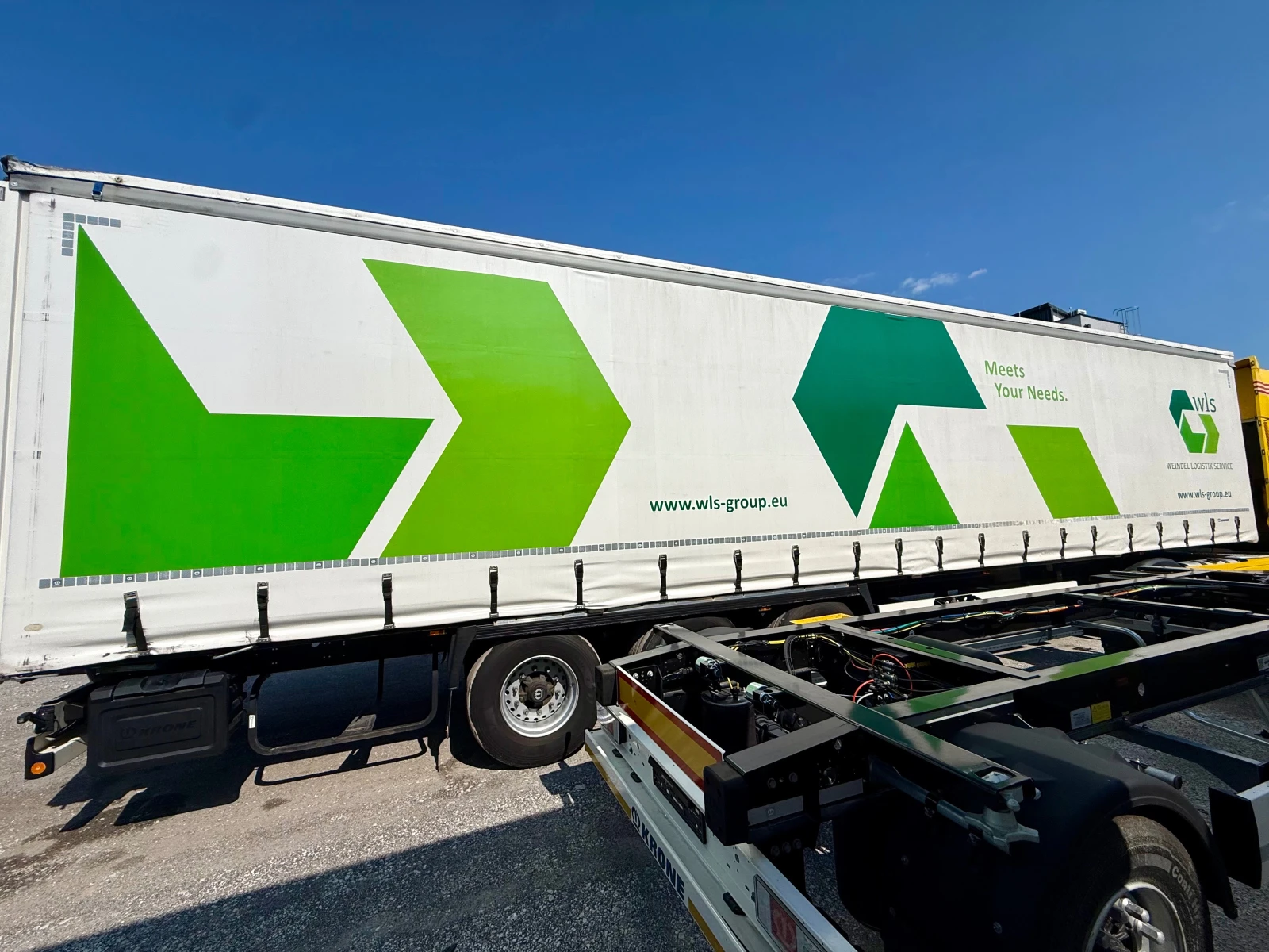 Полуремарке Krone Profi Liner SD