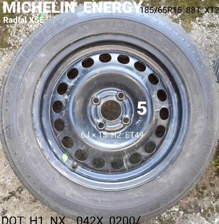 Гуми с джанти Sailun 195/65R15, снимка 5 - Гуми и джанти - 53665814