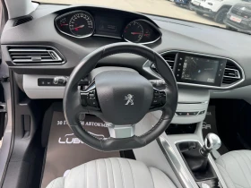 Peugeot 308 1.6D-КОЖА-ПАНОРАМА-ЕЛ.СЕДАЛКИ-ПОДГРЕВ-NAVI-УНИКАТ, снимка 14