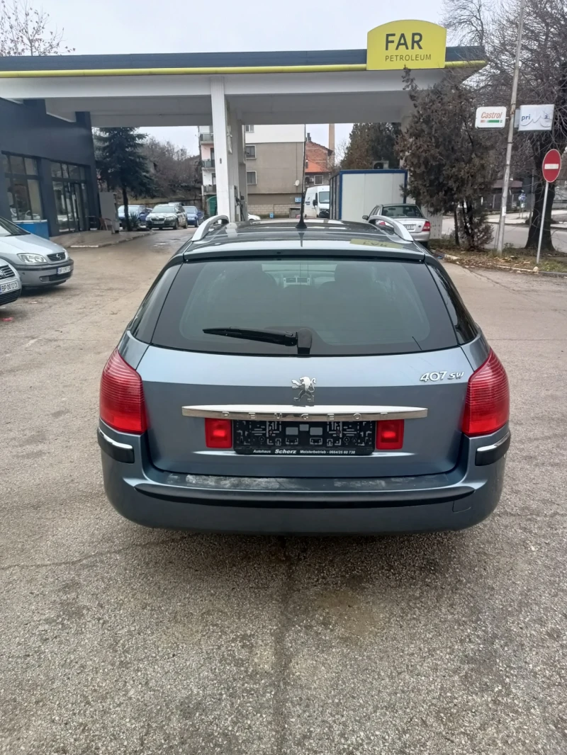 Peugeot 407 1.6 HDi Панорама, снимка 8 - Автомобили и джипове - 48311798