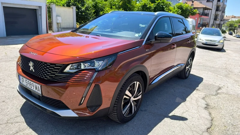 Peugeot 5008 GT LINE ОБСЛУЖЕНА/65000км/7-места/KEYLESS/FULL, снимка 5 - Автомобили и джипове - 52160352