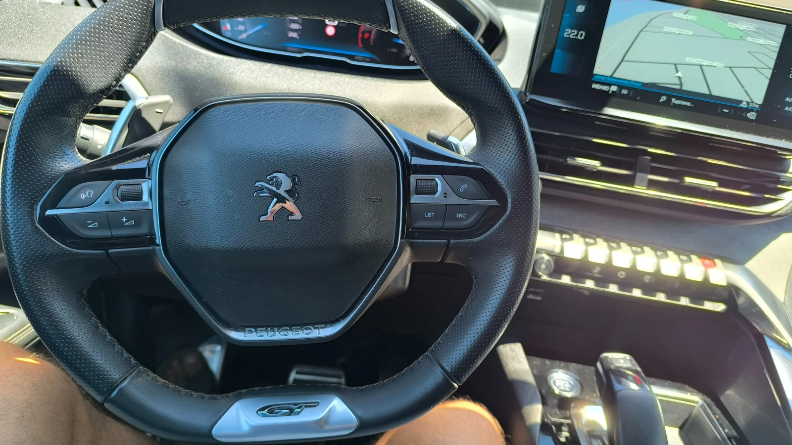 Peugeot 5008 GT LINE /65000/7-/KEYLESS/FULL | Mobile.bg   11