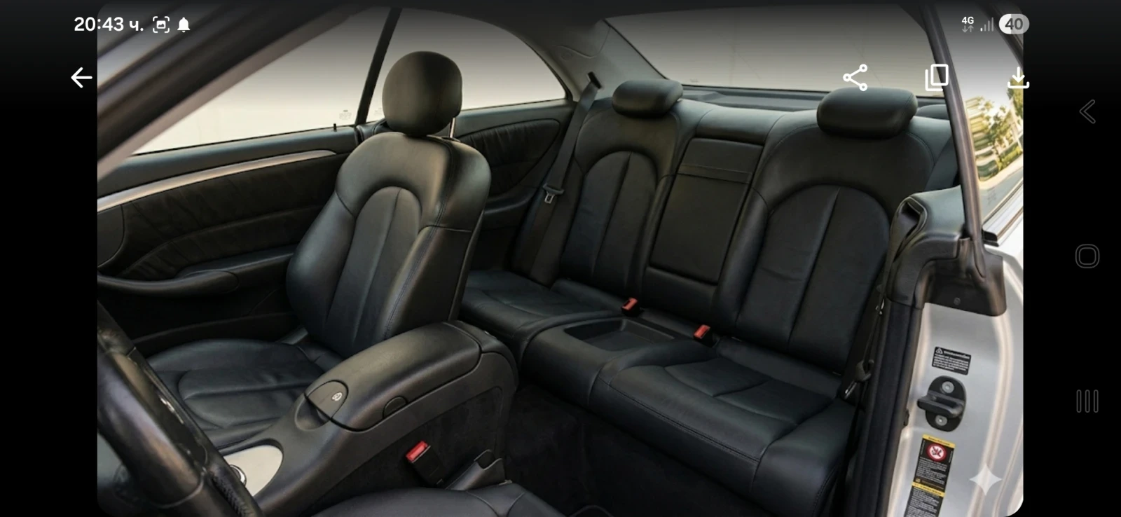 Mercedes-Benz C 270 W209 270 cdi, снимка 6 - Автомобили и джипове - 53791988