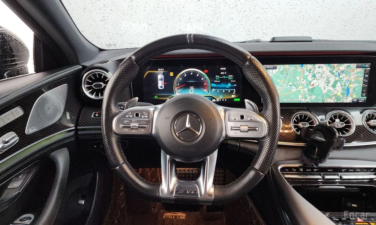 Mercedes-Benz GT 43 AMG 4MATIC* BURMESTER* DISTRONIC* 360* ХЕДЪП* , снимка 10 - Автомобили и джипове - 55258930
