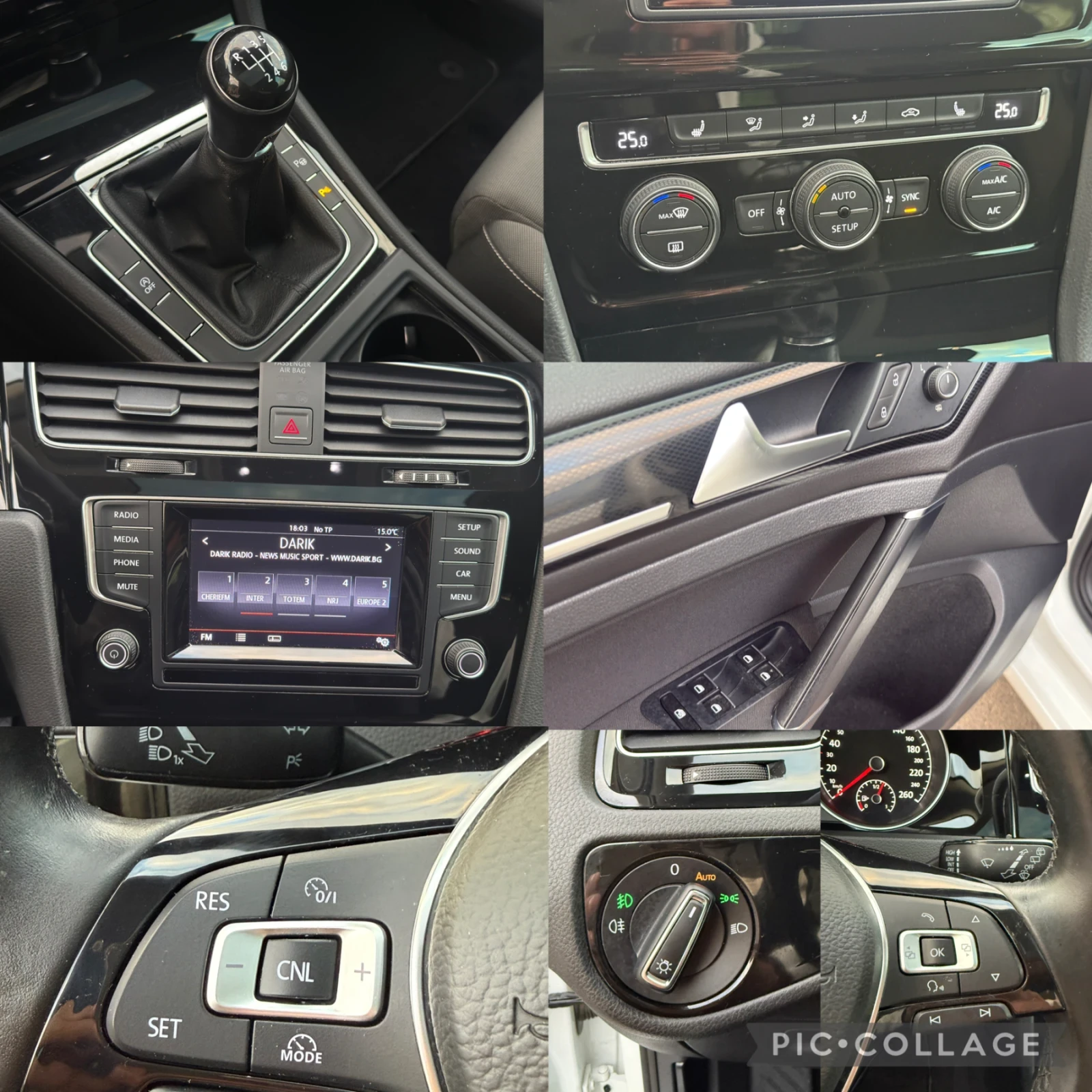 VW Golf 2.0TDI Highline/Нави/Панорама/Рекаро/Ксенон, снимка 16 - Автомобили и джипове - 56204295