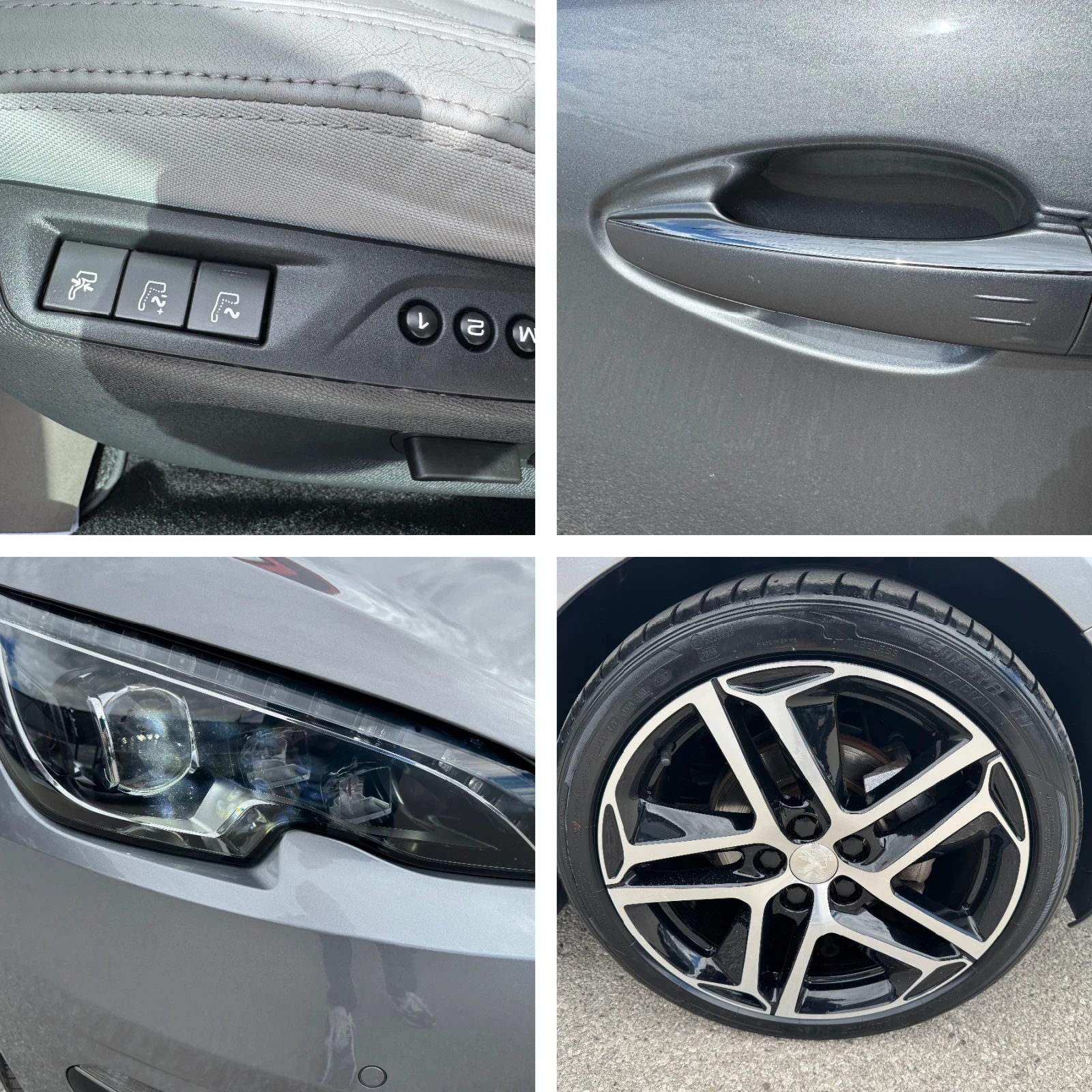 Peugeot 308 1.6D-КОЖА-ПАНОРАМА-ЕЛ.СЕДАЛКИ-ПОДГРЕВ-NAVI-УНИКАТ, снимка 17 - Автомобили и джипове - 56210987