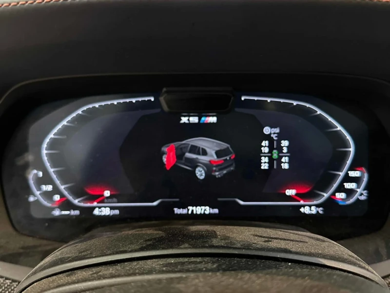 BMW X5M * Competition * CARFAX * БЕЗ ПЪРВОНАЧАЛНА ВНОСКА, снимка 8 - Автомобили и джипове - 52891201