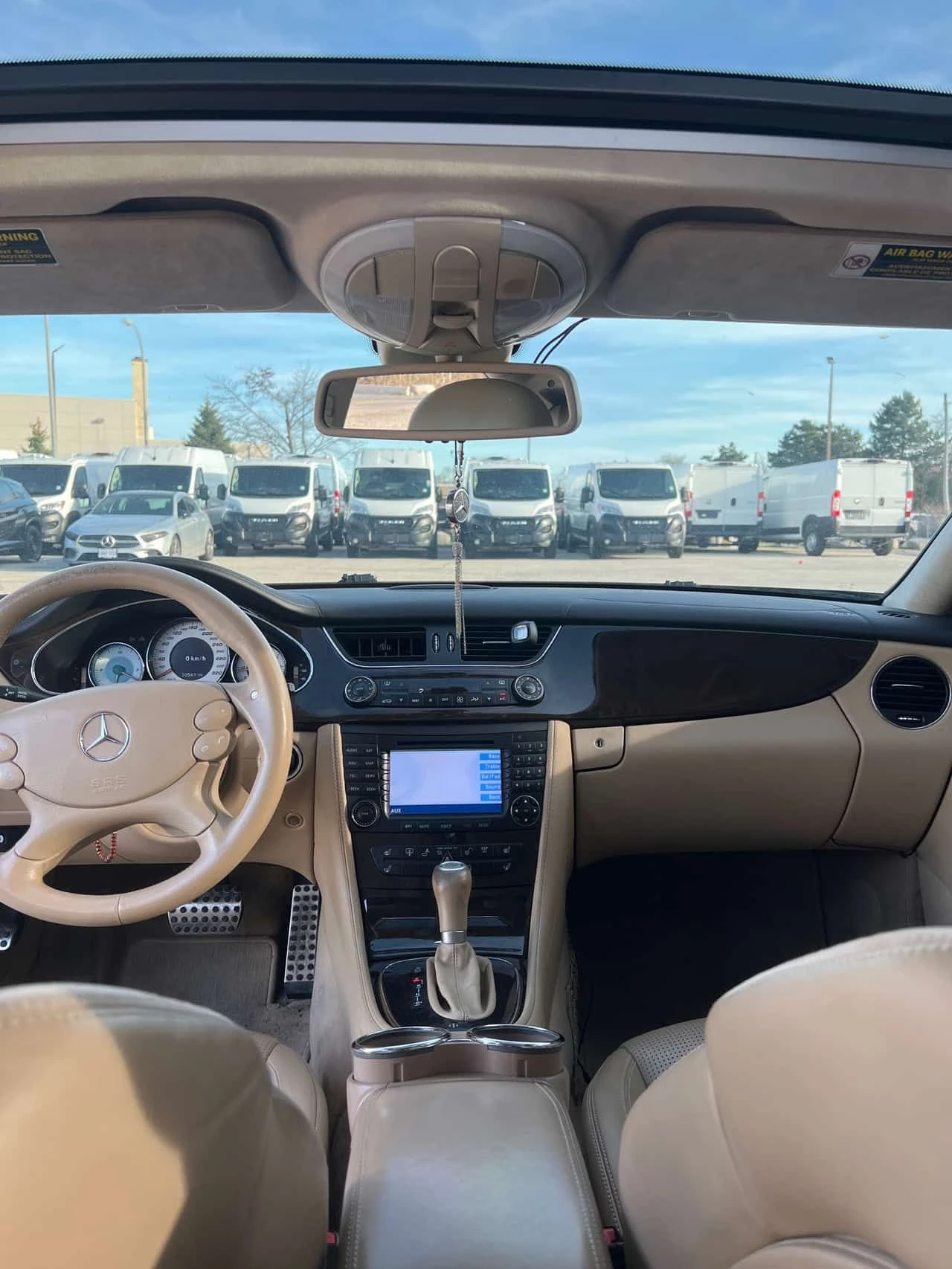 Mercedes-Benz CLS 55 AMG 5.5L AMG/CARFAX/ПОДГРЕВ/ПАМЕТ/Stage 2 Ceramic coat, снимка 8 - Автомобили и джипове - 54240344