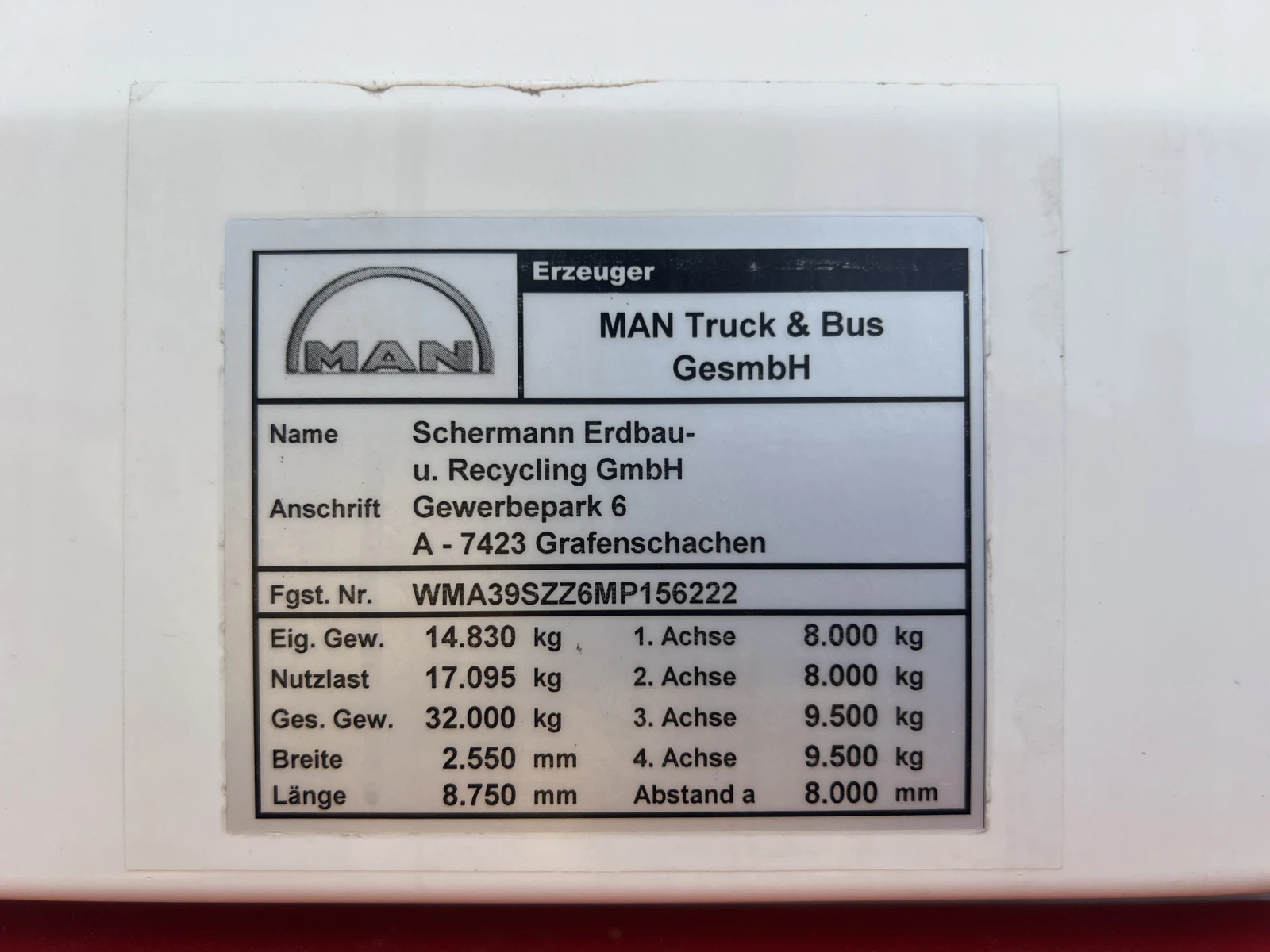 Man Tgs 41.510-8х4, Тристранен самосвал, ,  - изображение 9