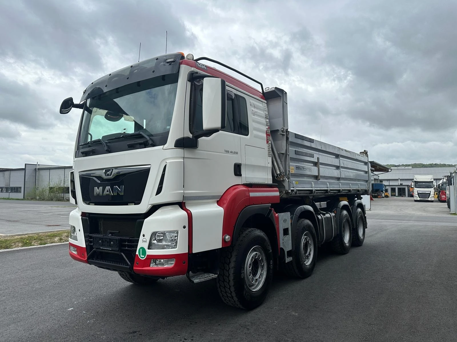 Man Tgs 41.510-8х4, Тристранен самосвал, ,  - изображение 4