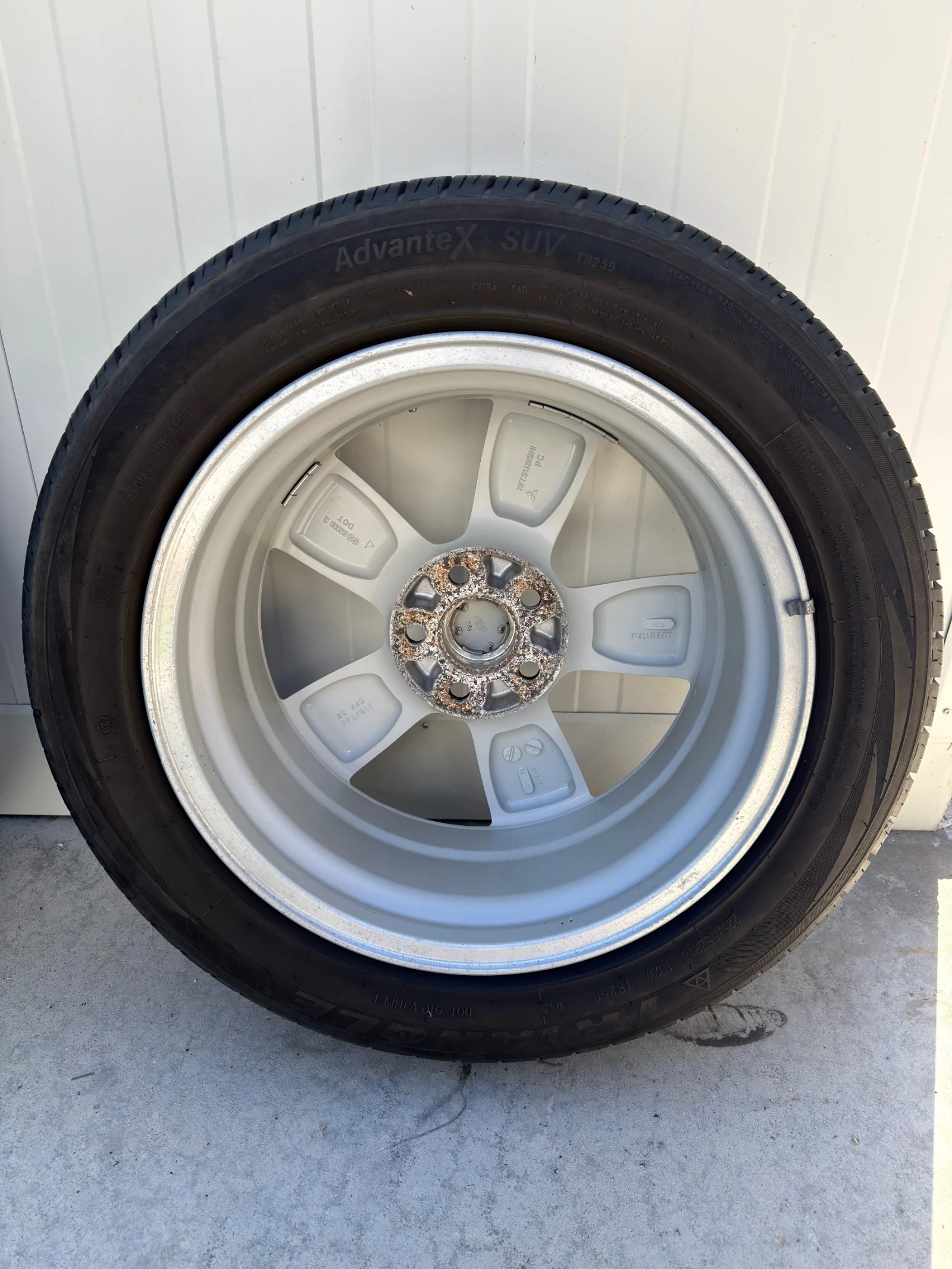 Гуми с джанти Triangle 225/55R18, снимка 2 - Гуми и джанти - 54330301