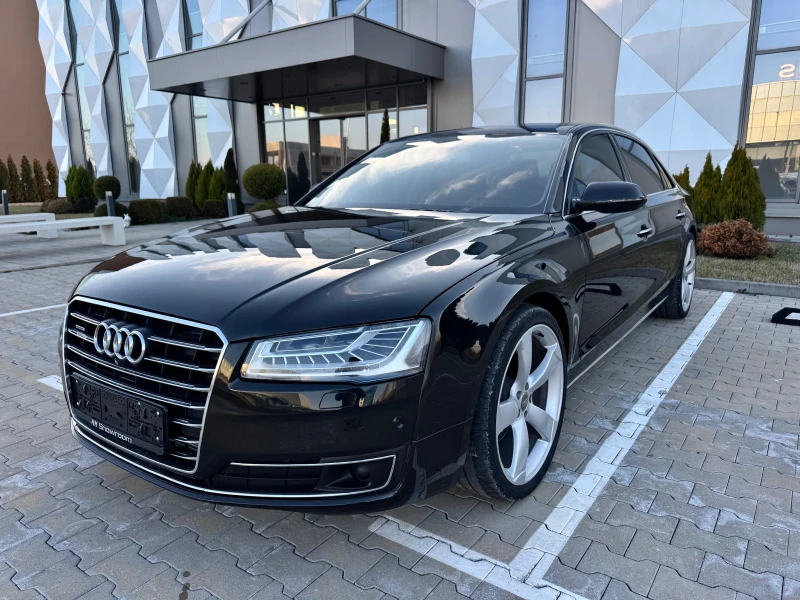 Audi A8 -EXCLUSIVE-BUSINESS-MASSAGE-HEADUP-360-КАМЕРА-ВАКУ, снимка 1 - Автомобили и джипове - 49119500