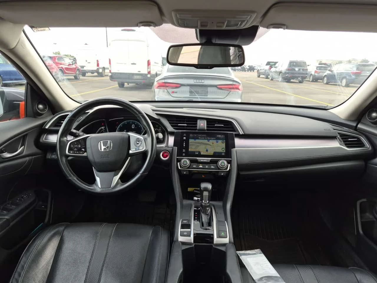 Honda Civic TOURING/CARFAX/Ленти/Панорама/Подгрев, снимка 10 - Автомобили и джипове - 55627115