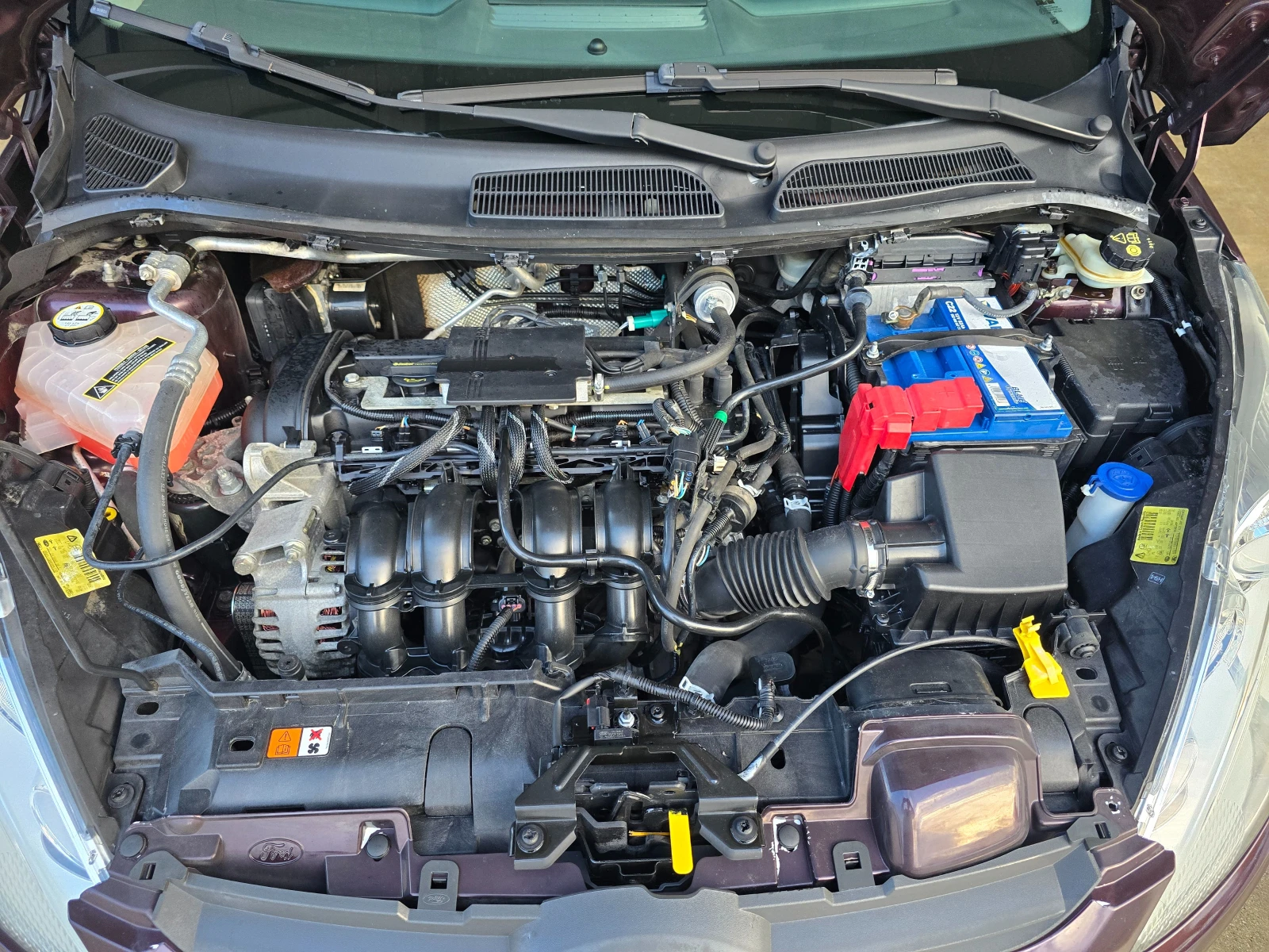 Ford Fiesta 1.4 ������-���, 96�.�., 2010�. | Mobile.bg � ����������� 13