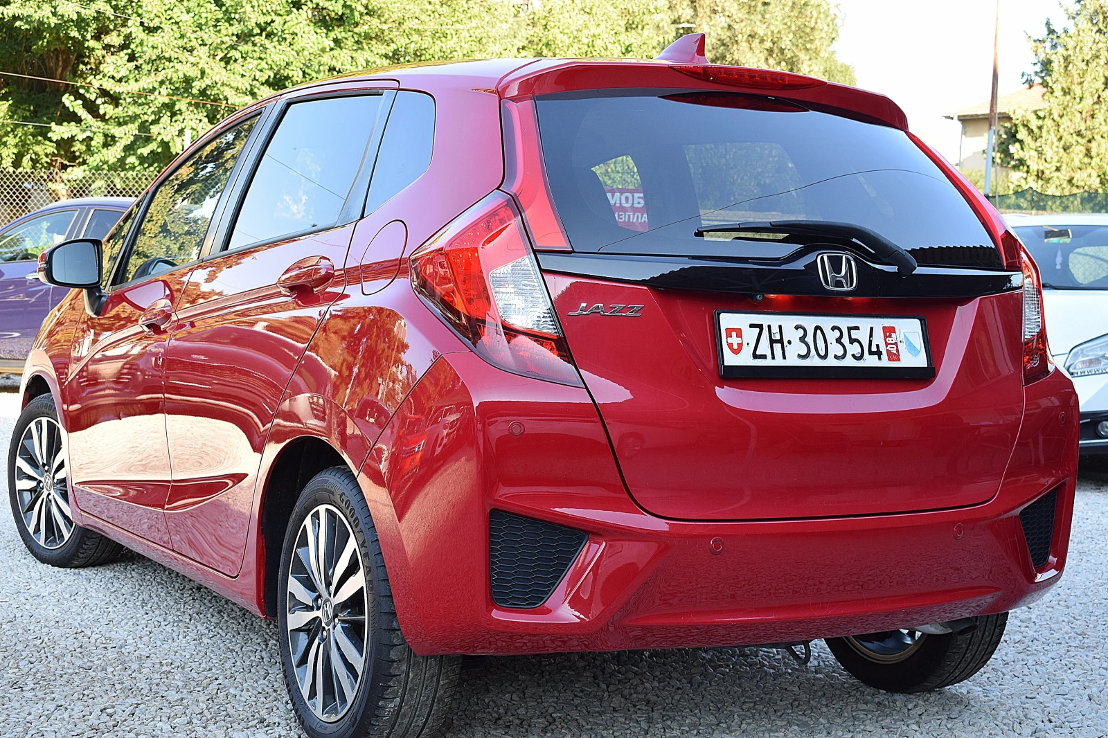 Honda Jazz 1.3ШВЕЙЦАРИЯ/КЛИМАТРОНИК/Keyles/Халогени/Осова/Лед - изображение 6