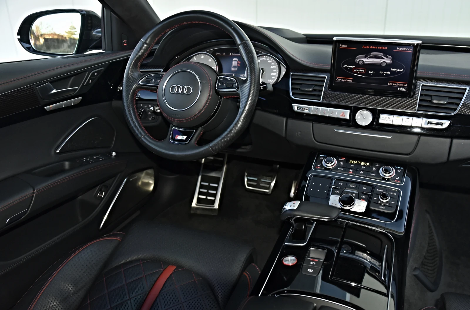 Audi S8 PLUS 4.0 V8T CARBON MATRIX 360 PANO B&O  EXCLUSIVE | Mobile.bg � ����������� 10
