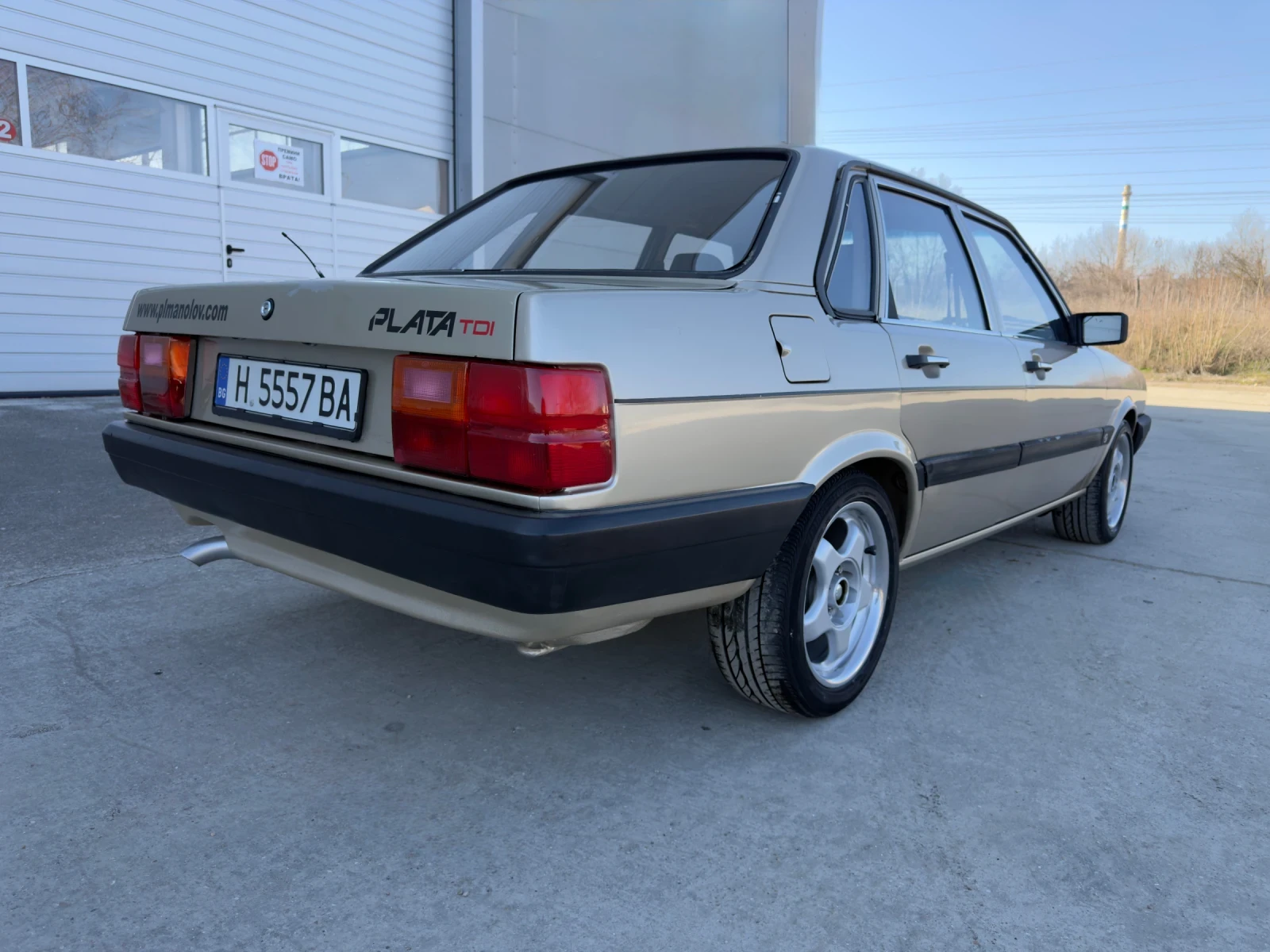 Audi 80 1, 6 turbo diesel, снимка 4 - Автомобили и джипове - 53709695